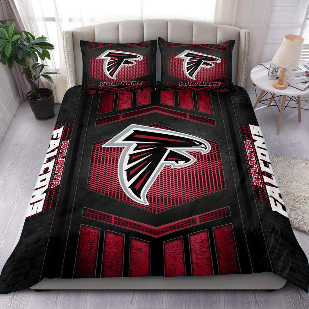 Atlanta Falcons Personalized Bedding Set Best Gift For Fan BGBED104
