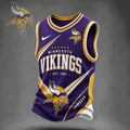 Minnesota Vikings | Premium NFL Game Day V-neck Tank Top Jersey VAN09