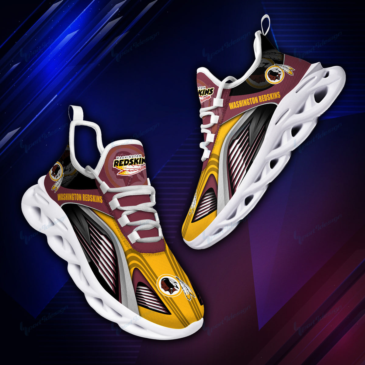 Washington Redskins Yezy Running Sneakers BB977