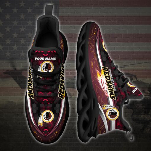 Washington Redskins Personalized Yezy Running Sneakers 83
