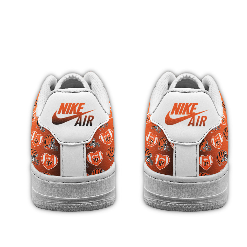 Cincinnati Bengals | Premium NFL Gridiron Classic AF1 Shoes NTH1