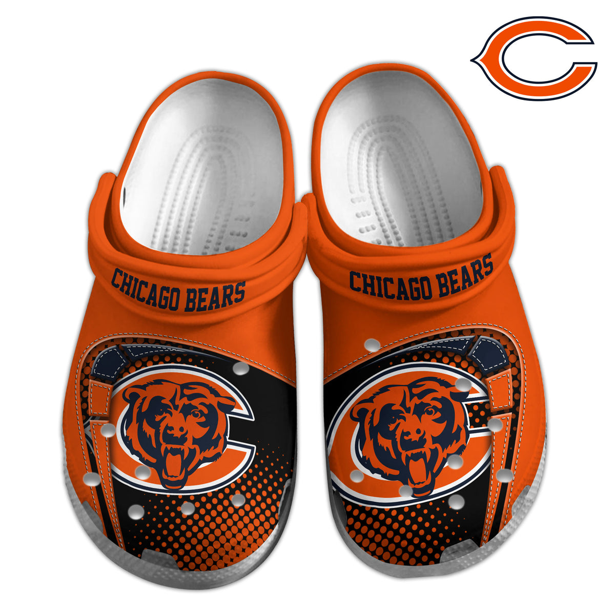 Chicago Bears | Premium NFL Crocs Shoes VAN3117