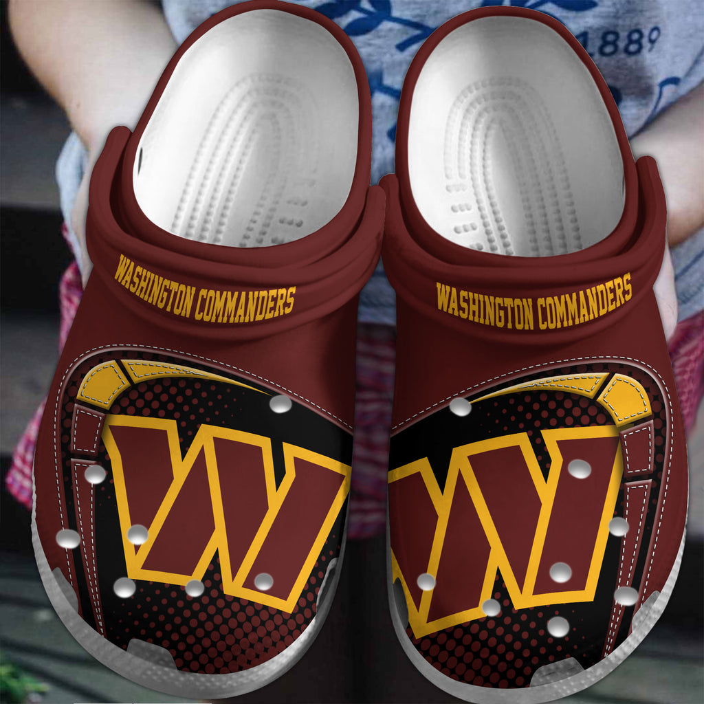 Washington Commanders | Premium NFL Crocs Shoes VAN3115