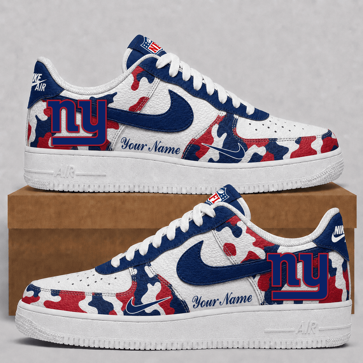 New York Giants | Premium NFL Team AF1 Shoes VA905