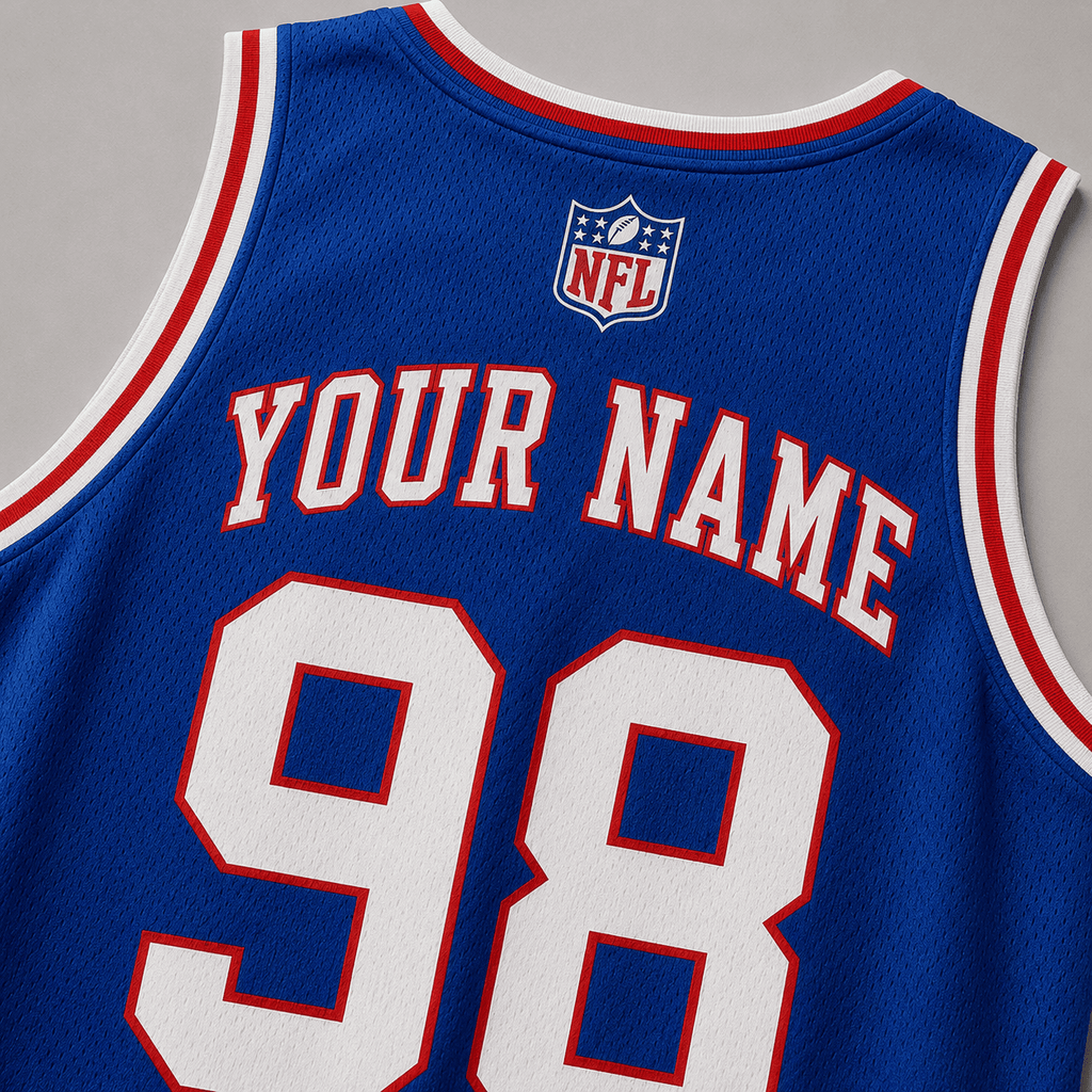 New York Giants | Premium NFL Personalized Team Custom Name Number Sports Tank Top NDN123
