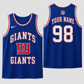 New York Giants | Premium NFL Personalized Team Custom Name Number Sports Tank Top NDN123
