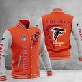Atlanta Falcons Custom Multicolors Button Jacket CJ58