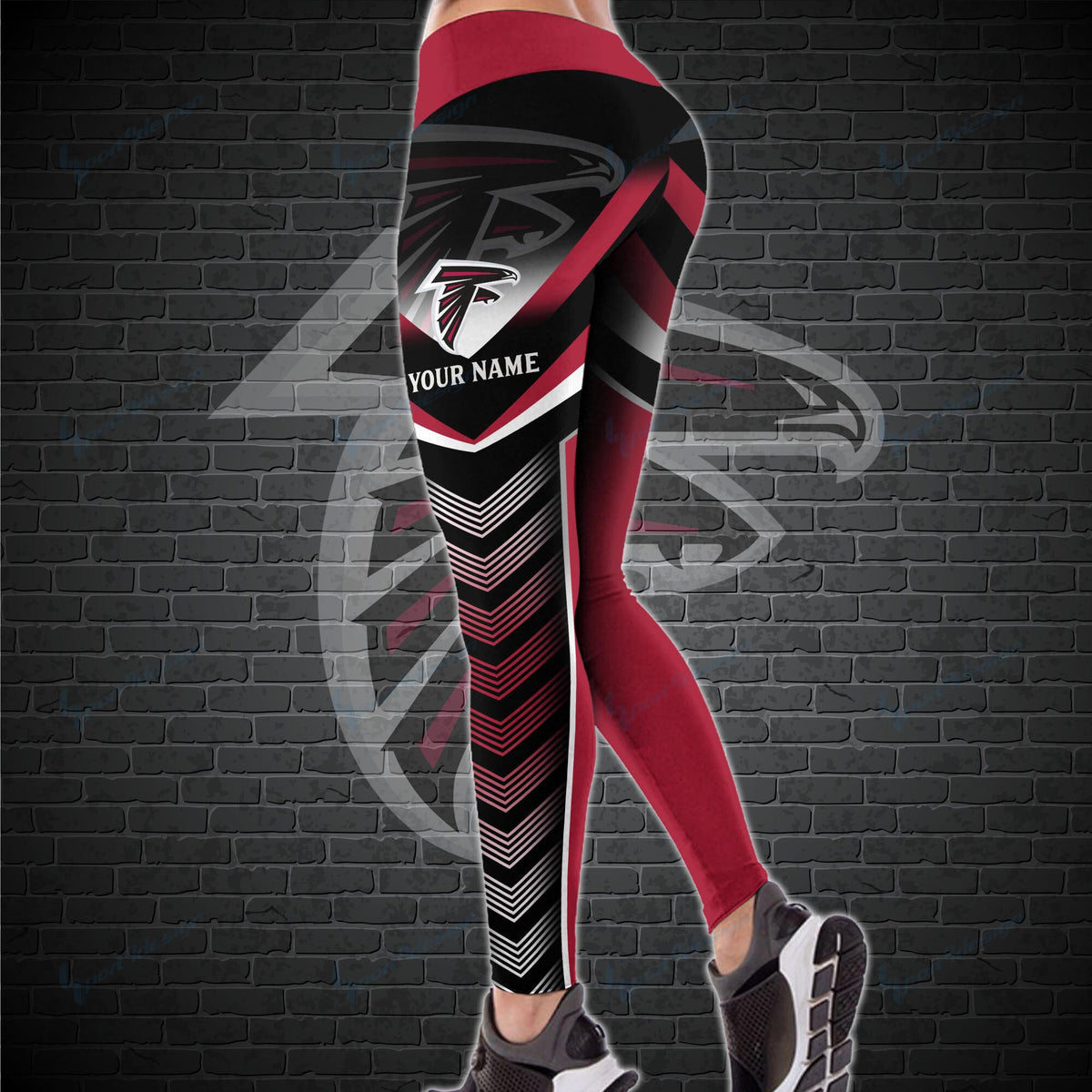 Atlanta Falcons Personalized Leggings And Tank Top BG02