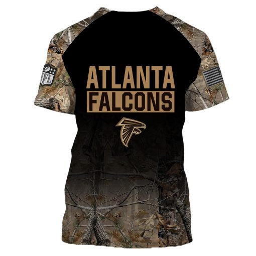 Atlanta Falcons All Over Printed T-shirt Sweatshirt Hoodie Joggers AZHD002