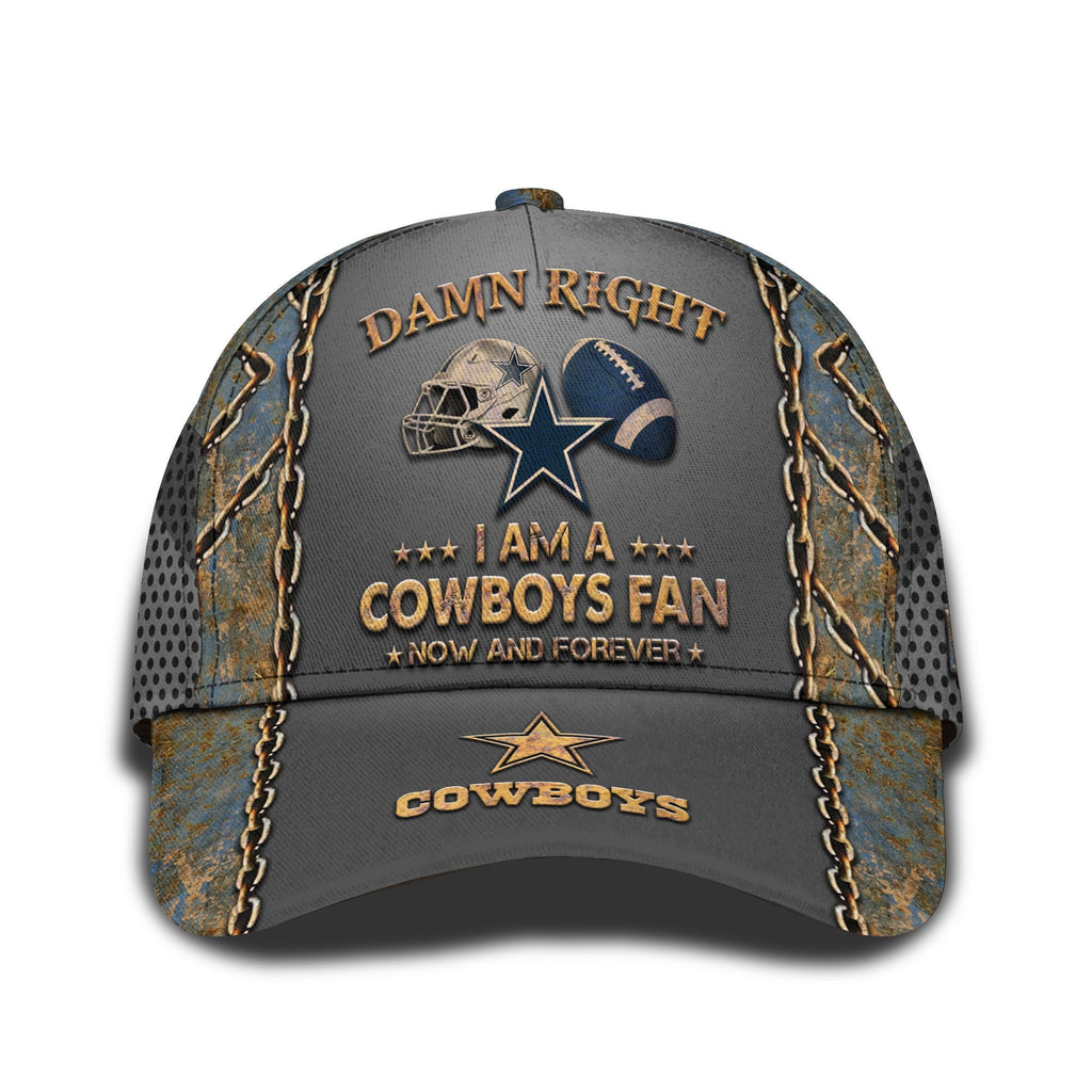 Dallas Cowboys Cap New Version Custom Your Name, Football Team Cap, Football Lovers Gifts ETRG-477009