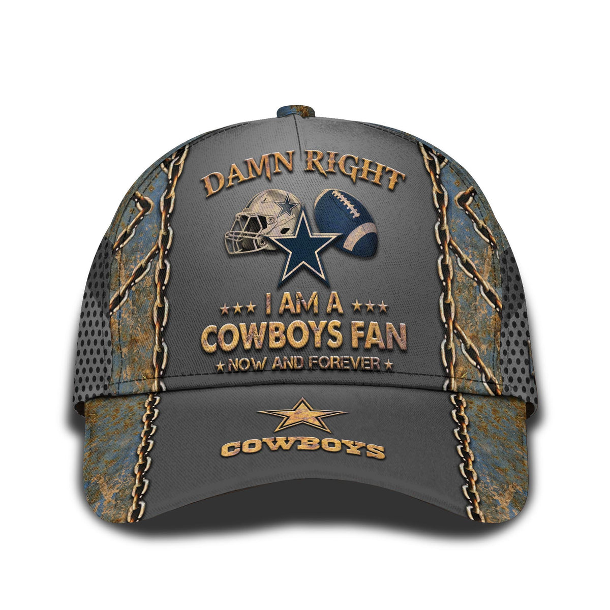 Dallas Cowboys Cap New Version Custom Your Name, Football Team Cap, Football Lovers Gifts ETRG-477009