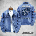 Dallas Cowboys Personalized Premium Denim Jacket S9DJ048