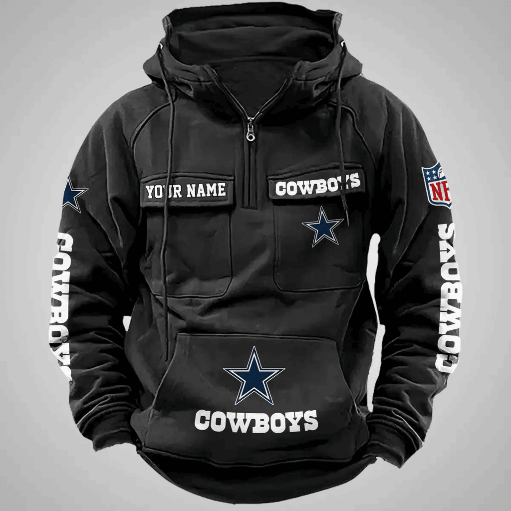 Dallas Cowboys Vintage Men Hoodie AZVMHD100