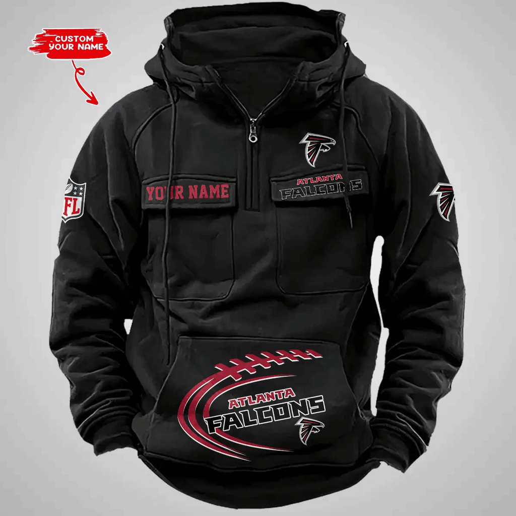 Atlanta Falcons Vintage Men Hoodie AZVMHD111