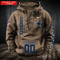 SPTS9HLUH041-Dallas Cowboys Men's Hooded Lace-up Hoodie