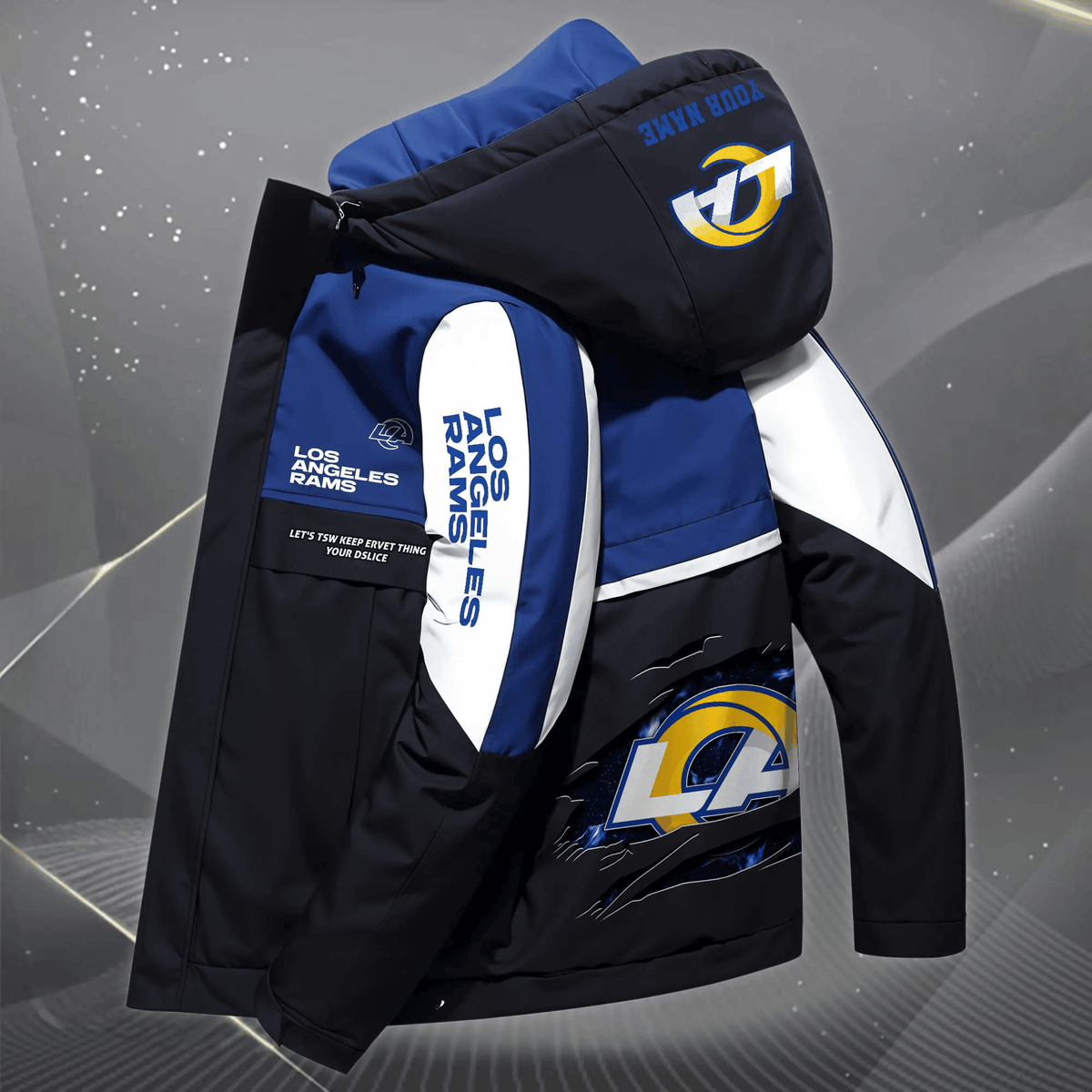 Los Angeles Rams Outdoor Windproof Jacket SPTOWPJK052