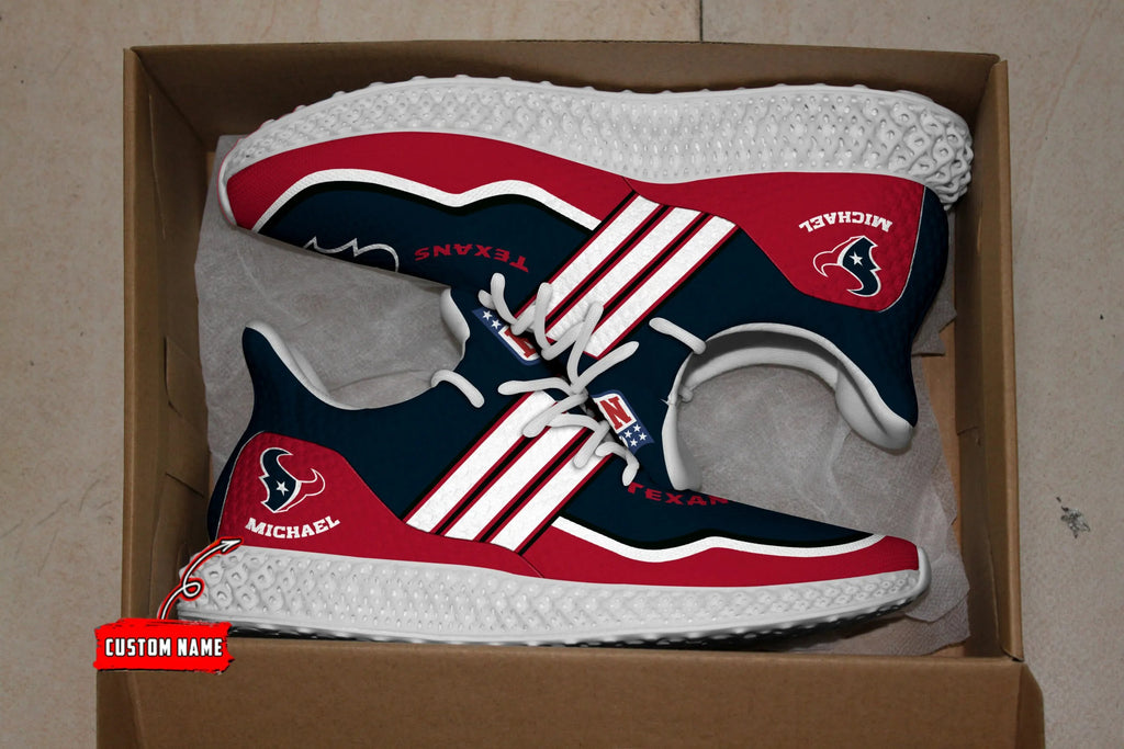 Houston Texans Personalized 4D Future Sneakers BG16