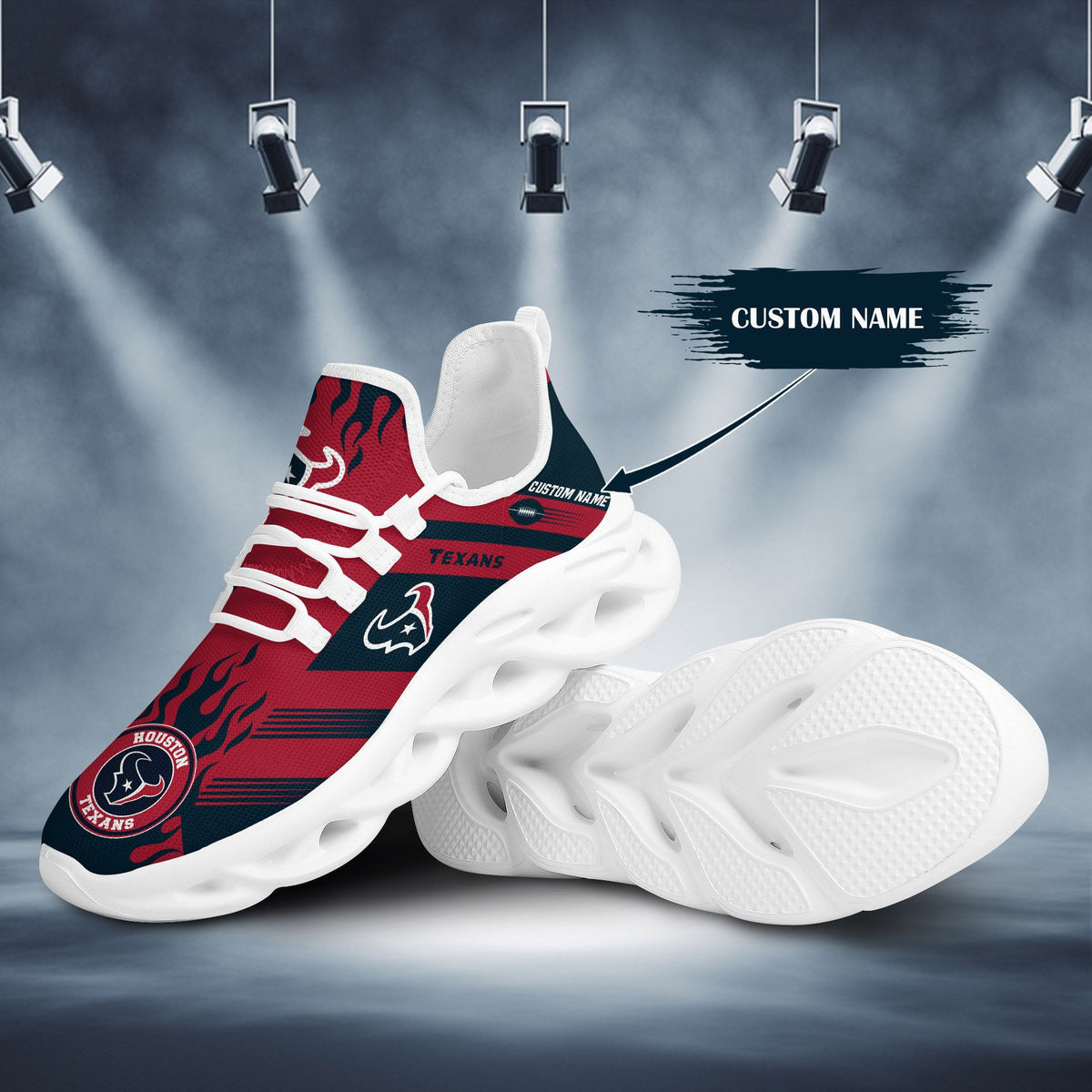 Houston Texans Personalized Yezy Running Sneakers BB577