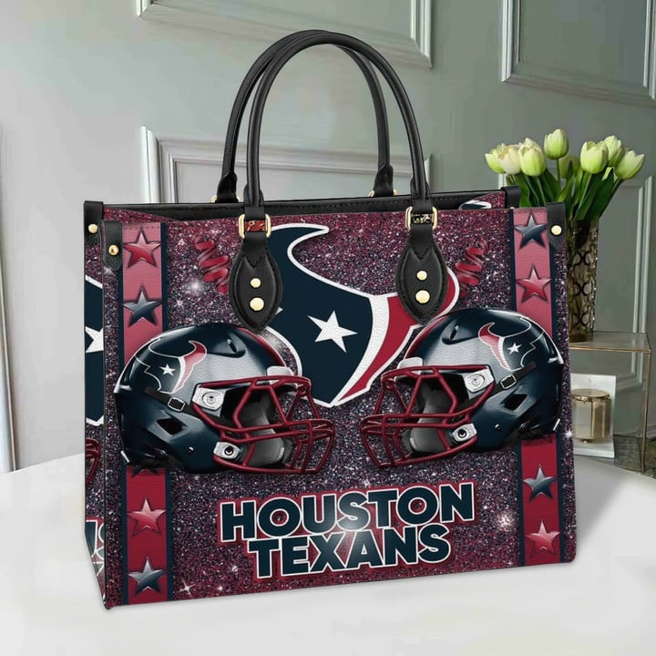 Houston Texans Leather Hand Bag BB241