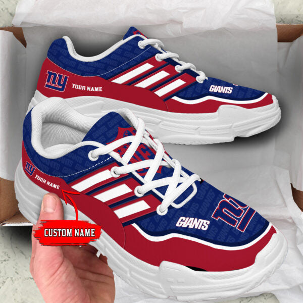 New York Giants Personalized Chunky Sneakers 13