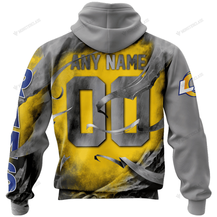 Los Angeles Rams Limited Edition All Over Print Hoodie Sweatshirt Zip Hoodie T shirt Unisex 868
