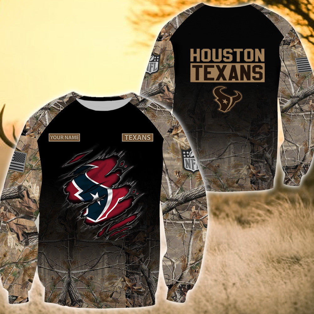 Houston Texans Personalized All Over Printed 400