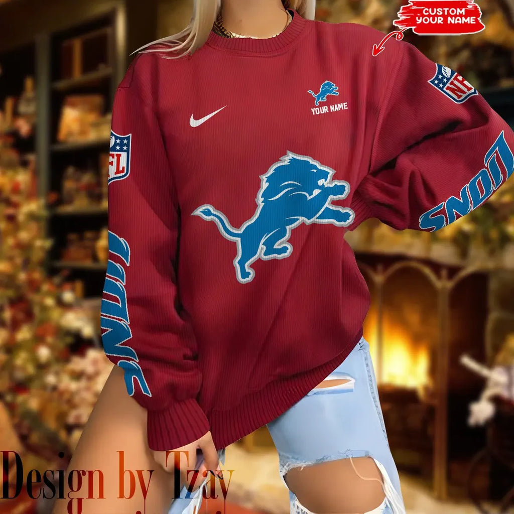 Detroit Lions New Woolen Sweater BGSWT195