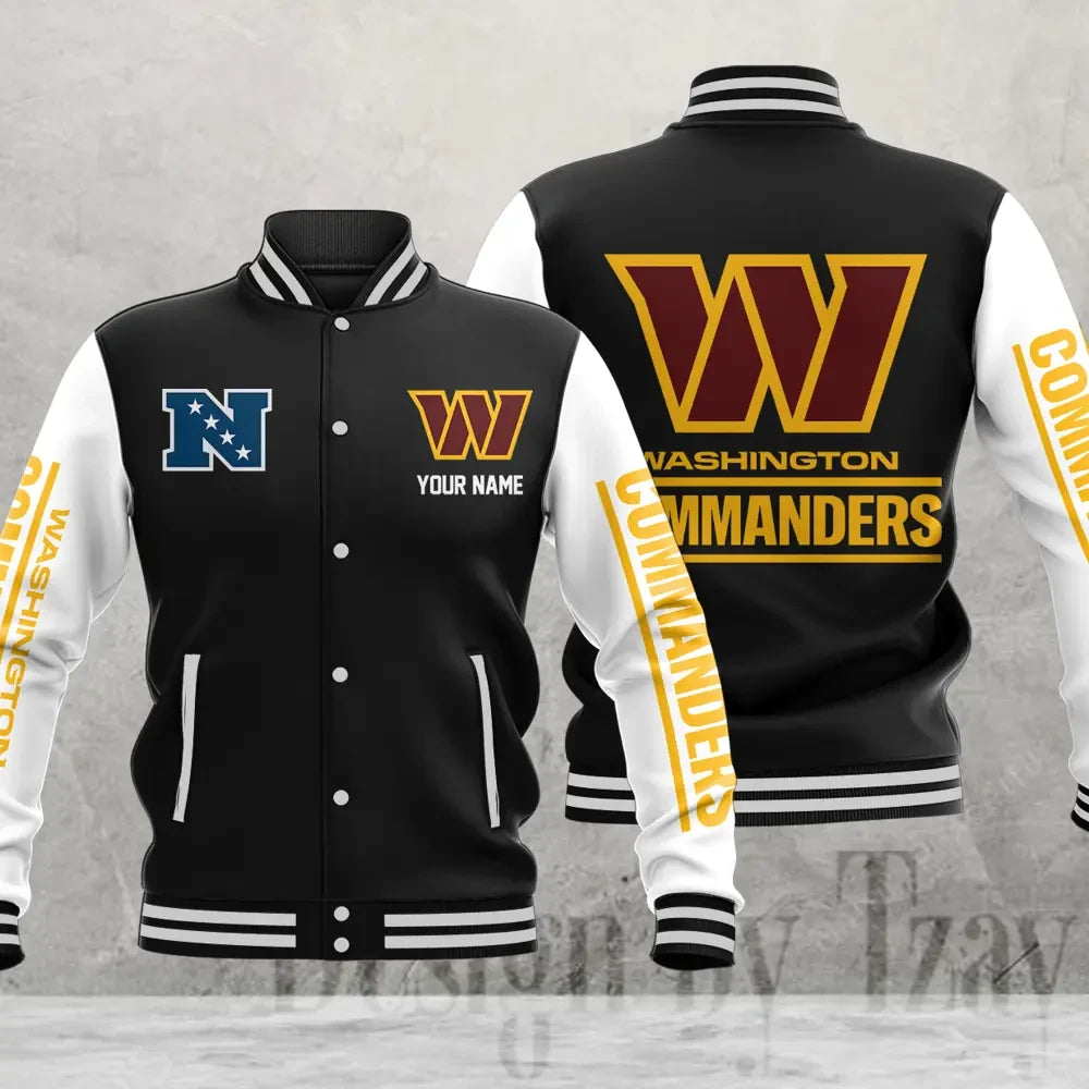 Washington Commanders Personalized New Button Jacket Gifts For Fan SPTBBJACKET748