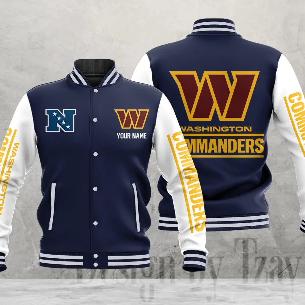 Washington Commanders Personalized New Button Jacket Gifts For Fan SPTBBJACKET748