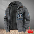 Dallas Cowboys Men's Casual Padded Jacket Hooded Trending 2026 SPTPJH170