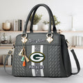 Green Bay Packers DMHY0786 Zip Handbag Multicolor