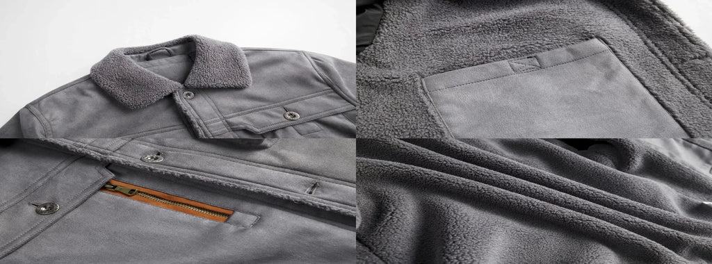 Las Vegas Raiders PURHLA017 Fur Collar Winter Casual Jacket
