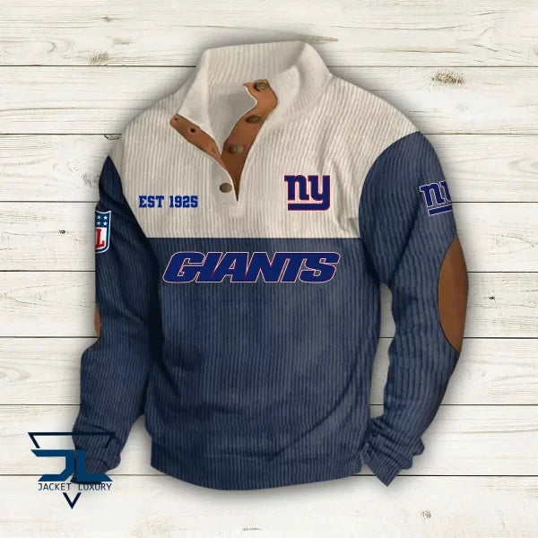 New York Giants Premium Personalized Game-Day Pullover S9DBSCH120
