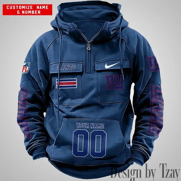 New York Giants Vintage Men Hoodies DV6 AZVMHD403