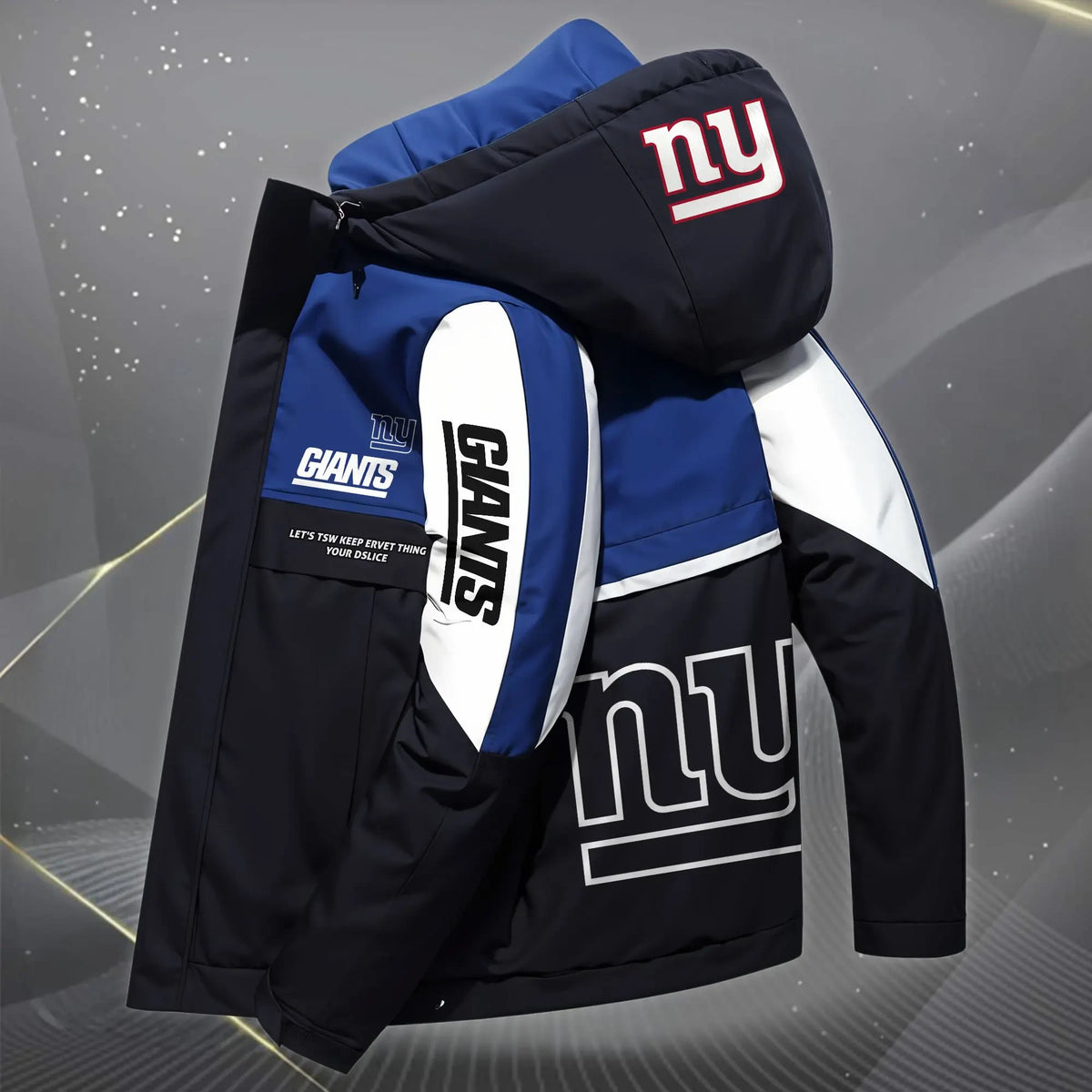 New York Giants Outdoor Windproof Jacket SPTOWPJK024