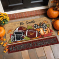 Washington Commanders Doormat Custom Your Family Name BGDMM691