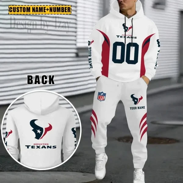 Houston Texans Combo Hoodie And Sweatpants Gift For Fan AZHD1029